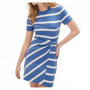 NEW TANYA TAYLOR short sleeve cody dress in french blue